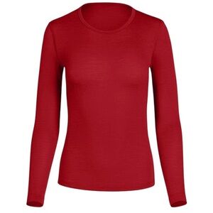 Menique‎ 160 Thermal Long Sleeve Crew Red Size Small